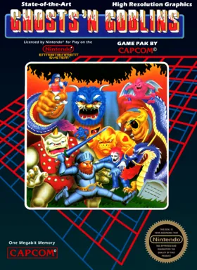 Ghosts'n Goblins (USA) box cover front